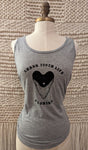 Shark Tooth Life Tank Gray